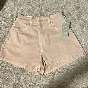 H&M Curvy Fit Hight Waist Stretch Shorts